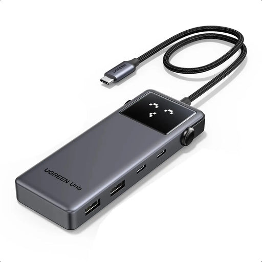 UGREEN Uno 6 In 1 USB-C Hub with 10Gbps 2*USB-C & 2*USB-A Data Ports, 1*PD, 1*4K@60Hz HDMI for MacBook Pro/Air, iPad Pro, Surface, XPS, Thinkpad and More (35998) TeckPot