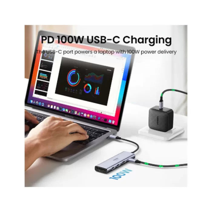 Ugreen 15597 5 In 1 Usb C  Multiport Docking Station