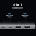 UGREEN USB C Hub 10Gbps, 4 Ports Aluminum USB 3.2 Splitter with 2 USB-C and 2 USB-A Data Ports (30758) TeckPot