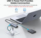 UGREEN USB C to Ethernet Adapter, 10Gbps 5 in 1 USB C Hub Ethernet with 2* USB-C 3.2, USB-A 3.2/2.0, Gigabit RJ45 for Laptop, Type C (Thunderbolt 4/3 Compatible) to Network for MacBook, XPS, iPad Pro(45320) TeckPot