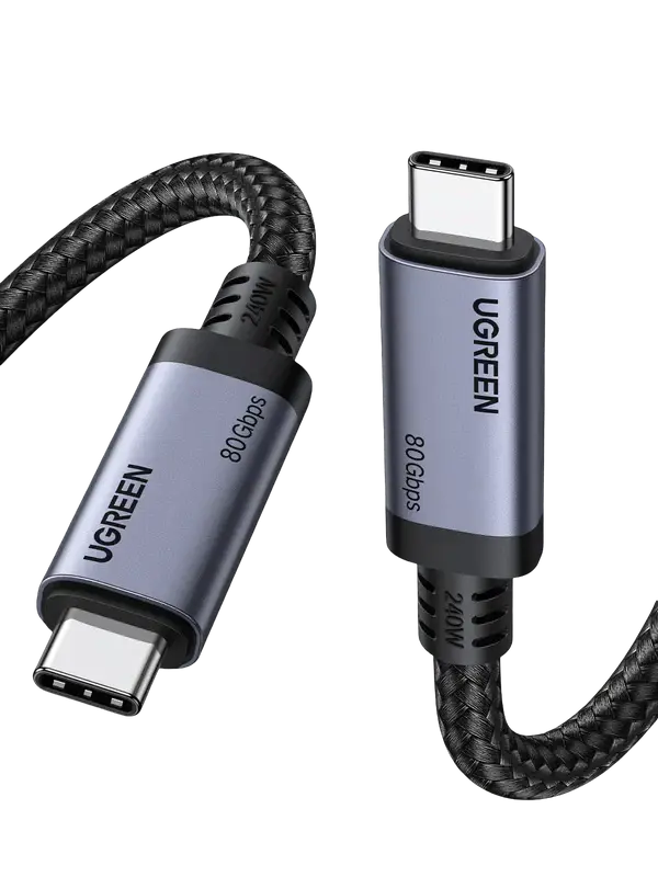 UGREEN 1Meter  USB4 Gen4 240W USB-C to USB-C Cable (65383) TeckPot