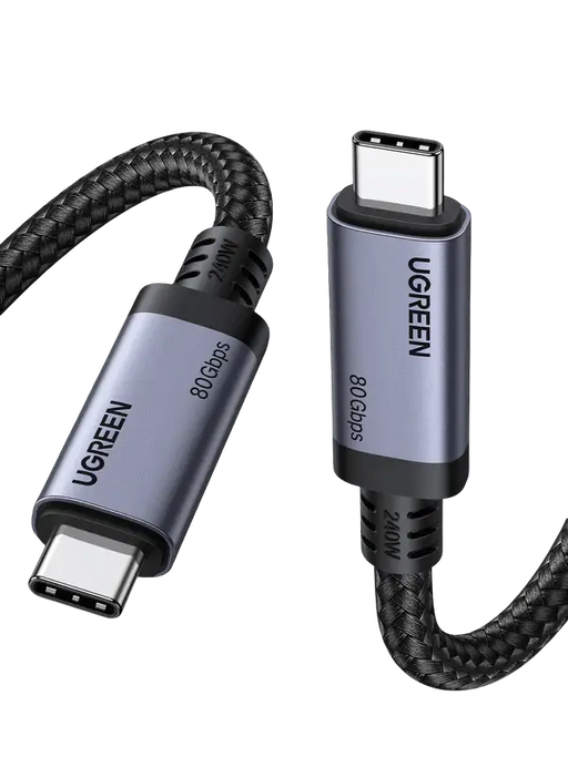 UGREEN 1Meter  USB4 Gen4 240W USB-C to USB-C Cable (65383) TeckPot