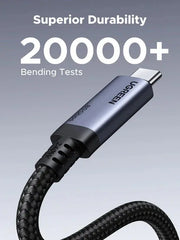 UGREEN 1Meter  USB4 Gen4 240W USB-C to USB-C Cable (65383) TeckPot