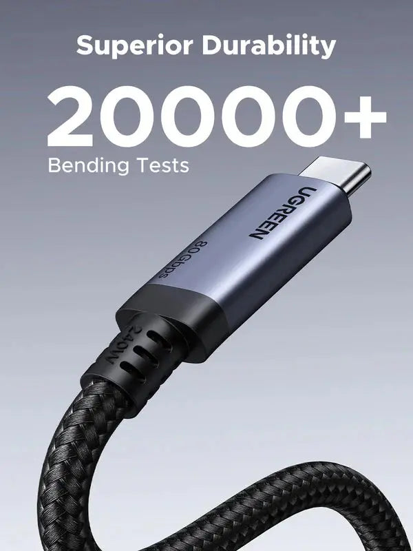 UGREEN 1Meter  USB4 Gen4 240W USB-C to USB-C Cable (65383) TeckPot