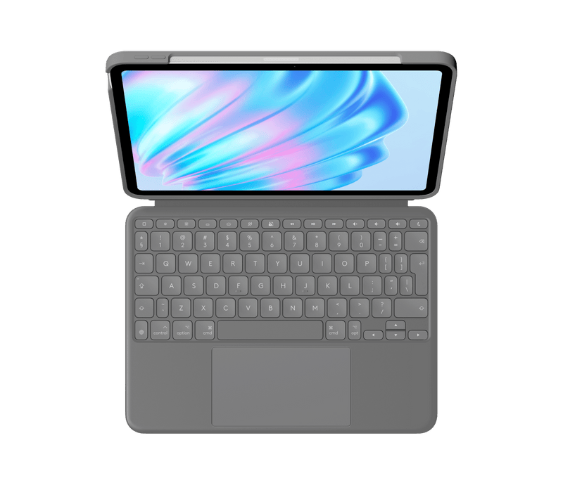 Logitech Combo Touch Keyboard Case for iPad Air 11-inch (M2) – Oxford Grey