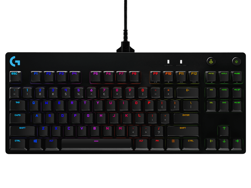 Logitech G PRO Mechanical TKL Gaming Keyboard (GX Blue Clicky)