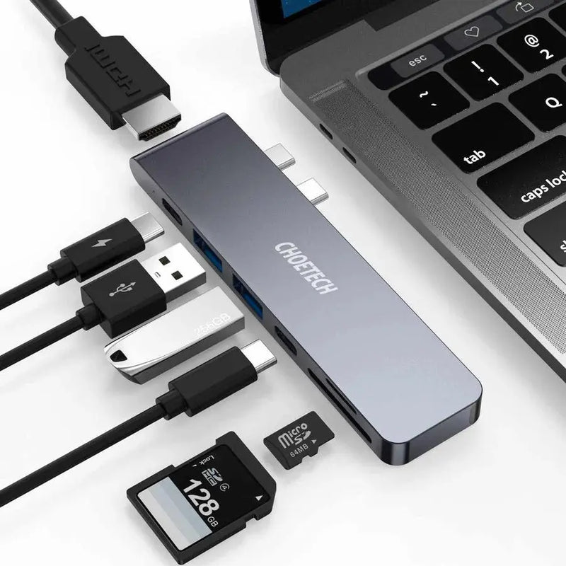 Choetech 7 in 1 USB-C Multiport Adapter Choetech