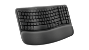 Logitech Wave Keys Wireless Ergonomic Keyboard – Graphite