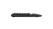 Logitech Wave Keys Wireless Ergonomic Keyboard – Graphite