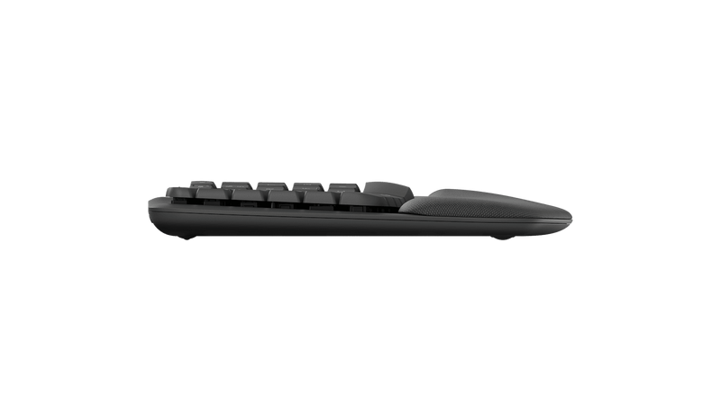 Logitech Wave Keys Wireless Ergonomic Keyboard – Graphite
