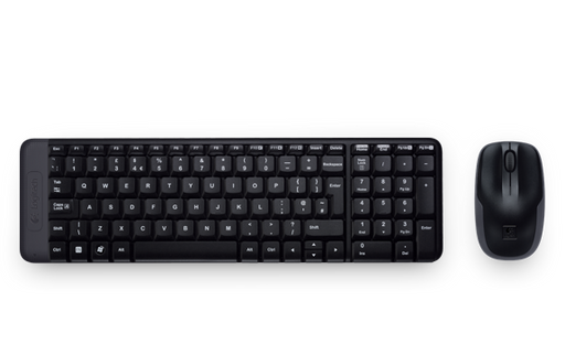 Logitech MK220 Compact Wireless Keyboard and Mouse Combo