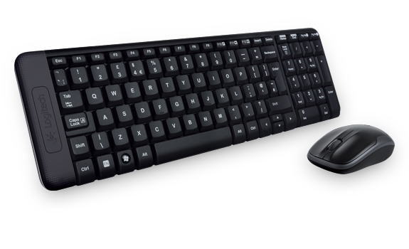 Logitech MK220 Compact Wireless Keyboard and Mouse Combo