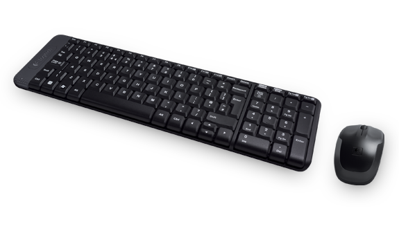 Logitech MK220 Compact Wireless Keyboard and Mouse Combo