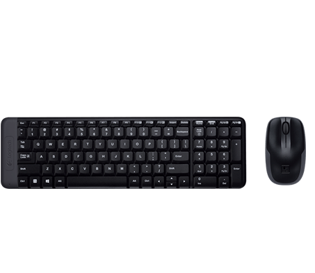Logitech MK220 Compact Wireless Keyboard and Mouse Combo