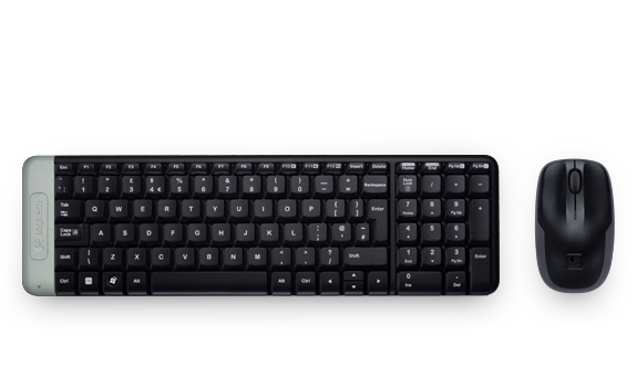 Logitech MK220 Compact Wireless Keyboard and Mouse Combo