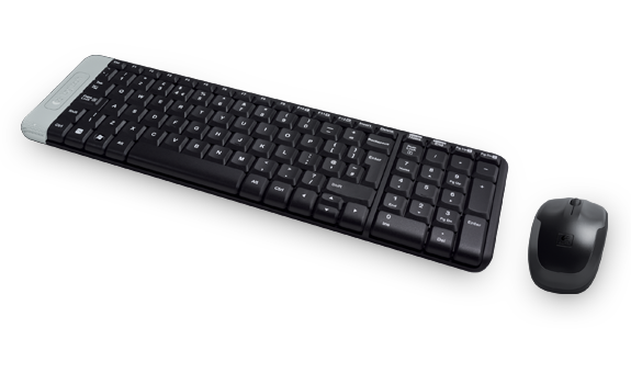 Logitech MK220 Compact Wireless Keyboard and Mouse Combo