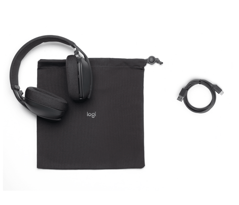 Logitech Zone Vibe 100 Wireless Headphones – Graphite