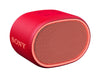 Sony SRS-XB01 Wireless Extra Bass Bluetooth Speaker with 6 Hours Battery Life, Splashproof Speaker wih Mic(Red)