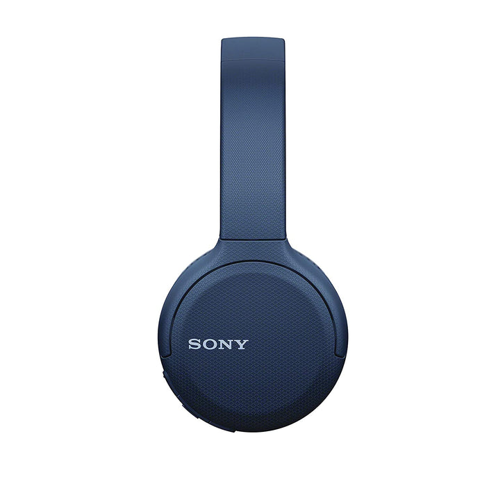 Sony Wireless Headphones WH-CH510: Wireless Bluetooth On-Ear Headset with Mic-Blue