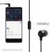 JBL T50HI by Harman in-Ear Headphones with Mic (Black)