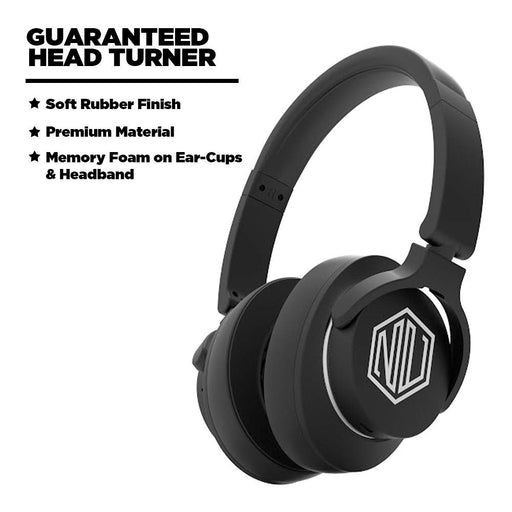 Nu Republic Starboy 3 Wireless Headphones with Extra bass Mode, Extra Memory Foam in Ear-Cups and Headband, 25 Hours Battery Lif