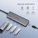 UGreen 4 Ports USB 3.0 Hub + USB C Metal Shell Ultra Slim