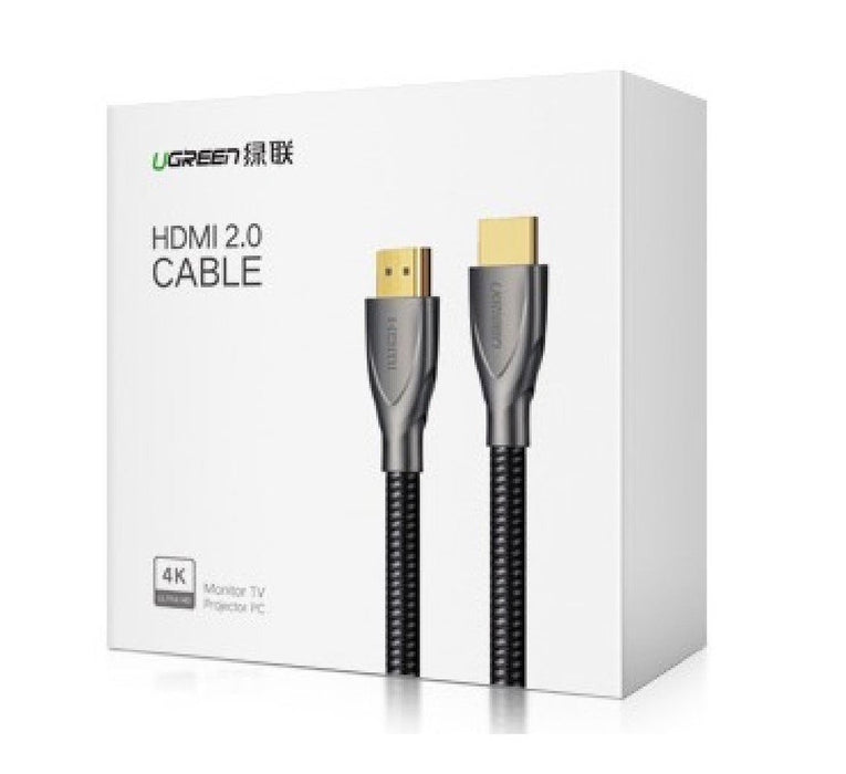 UGREEN HDMI Carbon Fiber Zinc Alloy Cable 1.5m (Gray)