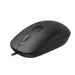 RAPOO N200 Wired Optical Mouse With 1600DPI-Black