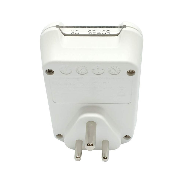 HONEYWELL HC000011 Travel Surge- Single Socket With 2 X USB Platinum Series-White