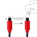 HONEYWELL HC000012 Digital Optical TosLink Cable- 2Meters