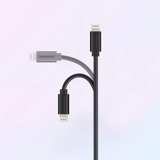 HONEYWELL HC000017 Apple Lightning Sync & Charge Cable 1.2Mtr (Non-Braided) - Grey