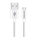 HONEYWELL HC000025 USB To Micro USB Cable 1.2M (Braided) - White