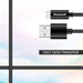 HONEYWELL HC000033 USB 2.0 To Type C Cable 1.2 M Braided (Black)