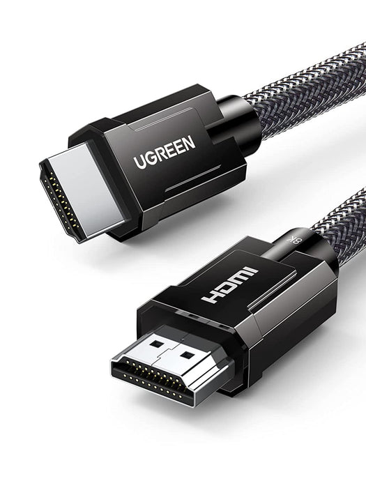 UGREEN 70321, 8K HDMI Cable 6 FT HDMI 2.1 Support 8K 60Hz Ultra HD, Dynamic HDR, High Speed 48Gbps, Dolby Vision, eARC, 2m(Gray)