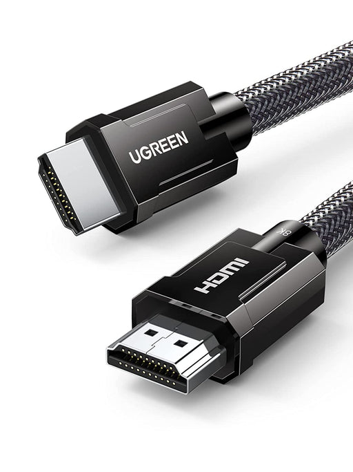 UGREEN 80602, 8K 48Gbps HDMI Cable Ultra High Speed HDMI 2.1 Support 8K 60Hz Dynamic HDR Dolby Vision eARC(Gray,3m)