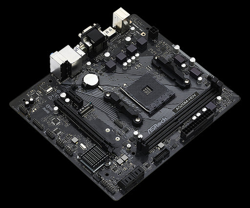 ASROCK A520M-HDV MOTHERBOARD (AMD SOCKET AM4/RYZEN 3RD GEN SERIES CPU/MAX 64GB DDR4 4600MHZ MEMORY)