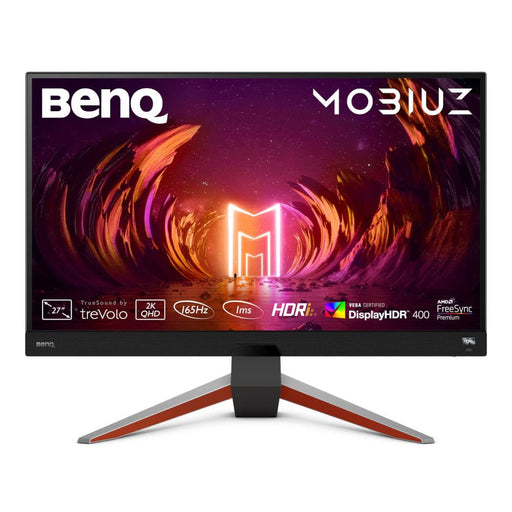 BenQ MOBIUZ EX2710Q 27-inch 2K QHD 1440p IPS Gaming Monitor, 165Hz, 1ms, AMD FreeSync Premium, HDR 400 Nits, 95% DCI P3