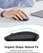 UGREEN 90373 Wireless 2.4G Slim Silent Computer Mouse With 4000 DPI, USB Cordless Mouse with 18-Month Battery Life (Gray)