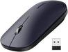 UGREEN 90373 Wireless 2.4G Slim Silent Computer Mouse With 4000 DPI, USB Cordless Mouse with 18-Month Battery Life (Gray)