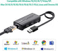 UGREEN 20264 RJ45 Ethernet Network Adapter with USB 2.0 Hub,10 100Mbps + 3 USB Ports