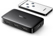 UGREEN 80125 4K HDMI Switch,3 in 1 Out HDMI Switcher Splitter Box with IR Remote Control Support 4k@30Hz 3D HD1080P
