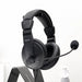 RAPOO H150 Wired USB Headset/ Noise Reduction/ 360 degrees adjustable Mic/ Stereo Sound/ Lightweight design- Black