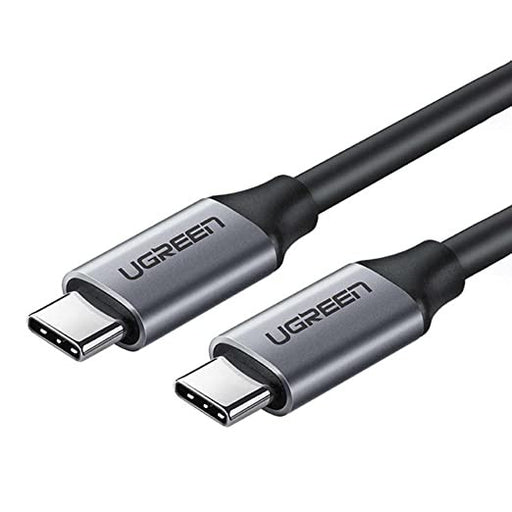 UGREEN 50751 USB 3.1 Gen 1 Type C Male To Male 60W PD Fast Charge & 5Gbps Data Cable 1.5M (Dark Gray)