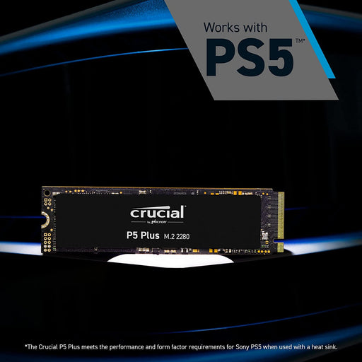 Crucial P5 Plus 1TB PCIe 4.0 3D NAND NVMe M.2 SSD,6600MB/s-CT1000P5PSSD8