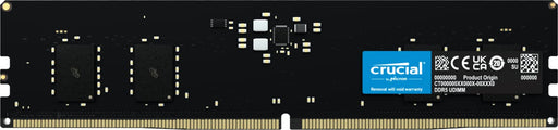 Crucial 8GB DDR5 4800MHz CL40 Desktop RAM(CT8G48C40U5)