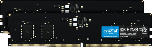 Crucial 8GB Kit (2x4GB) DDR5 4800MHz CL40 Desktop RAM(CT2K8G48C40U5)