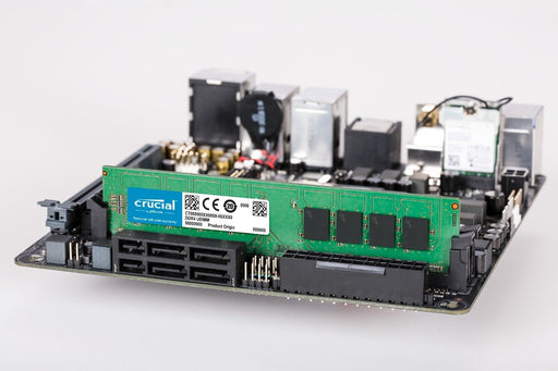 Crucial 8GB Single DDR4 2666MT/s (PC4-21300) SR x8 DIMM 288-Pin Desktop Memory (CT8G4DFS8266)