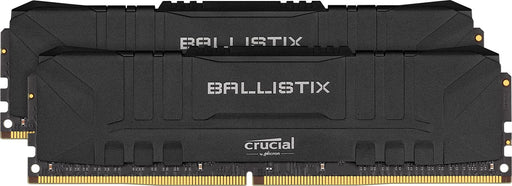 Crucial Ballistix 2666MHz DDR4 DRAM Desktop Gaming Memory Kit 16GB(8GBx2) CL16 (BL2K8G26C16U4B,Black)
