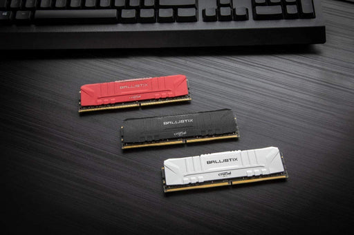 Ballistix Crucial 2666MHz DDR4 DRAM Desktop Gaming Memory Kit 16GB (8GBx2) CL16 (BL2K8G26C16U4R,RED)