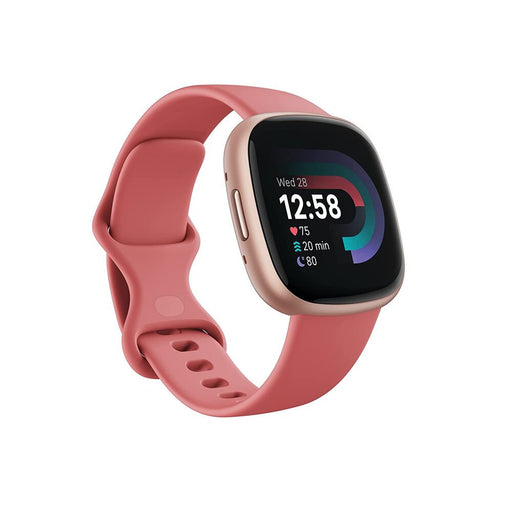 Fitbit Versa 4 Fitness Watch (Pink Sand / Copper Rose Aluminum) FB523RGRW-FRCJK